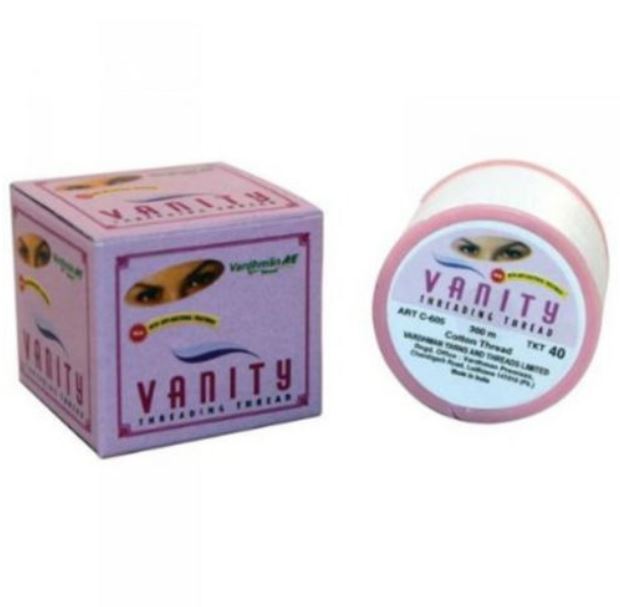 Vanity Eyebrow Threading Cotton (300 Metres) - Anti Bacterial
