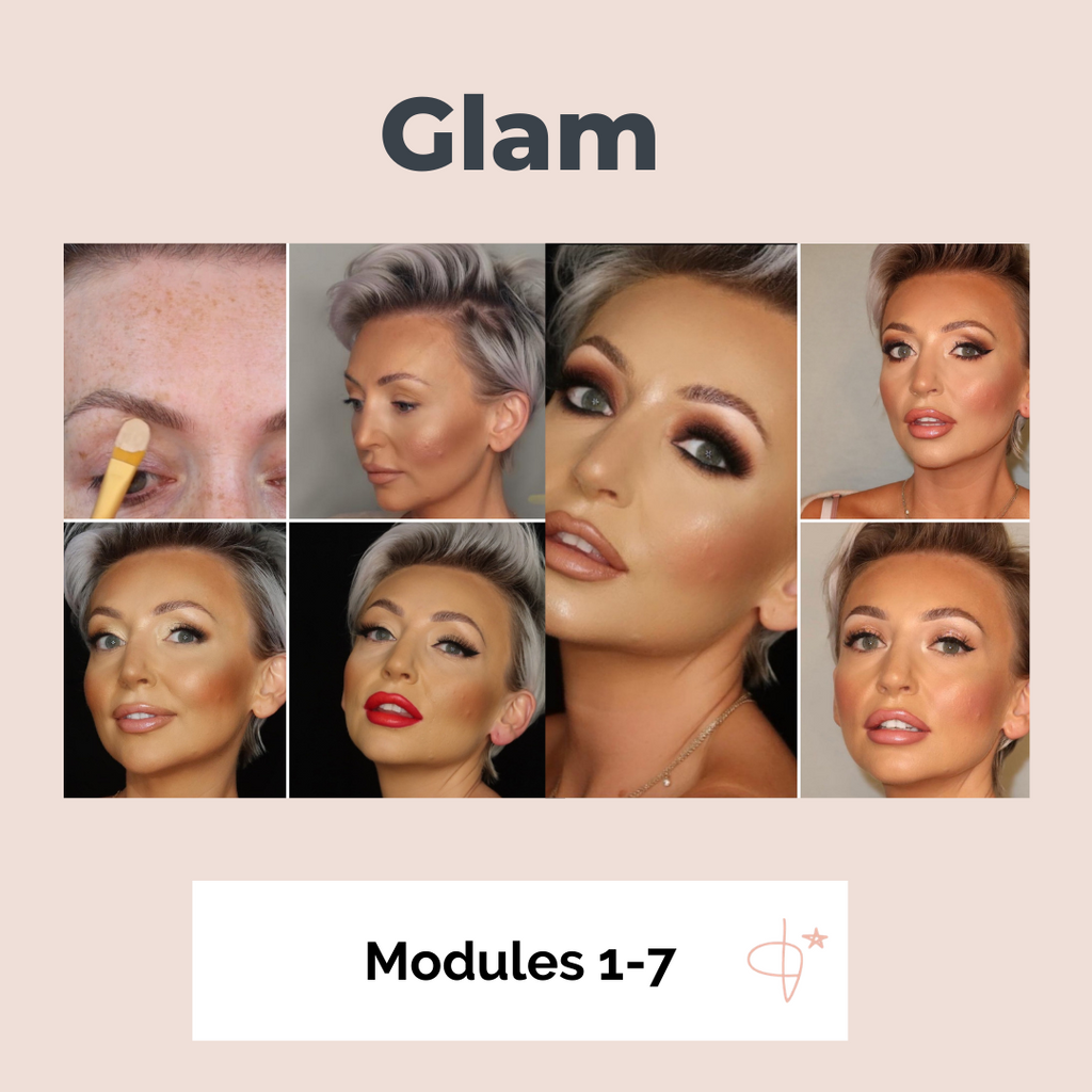 Make-Up Course Glam Bundle – Modules 1-7