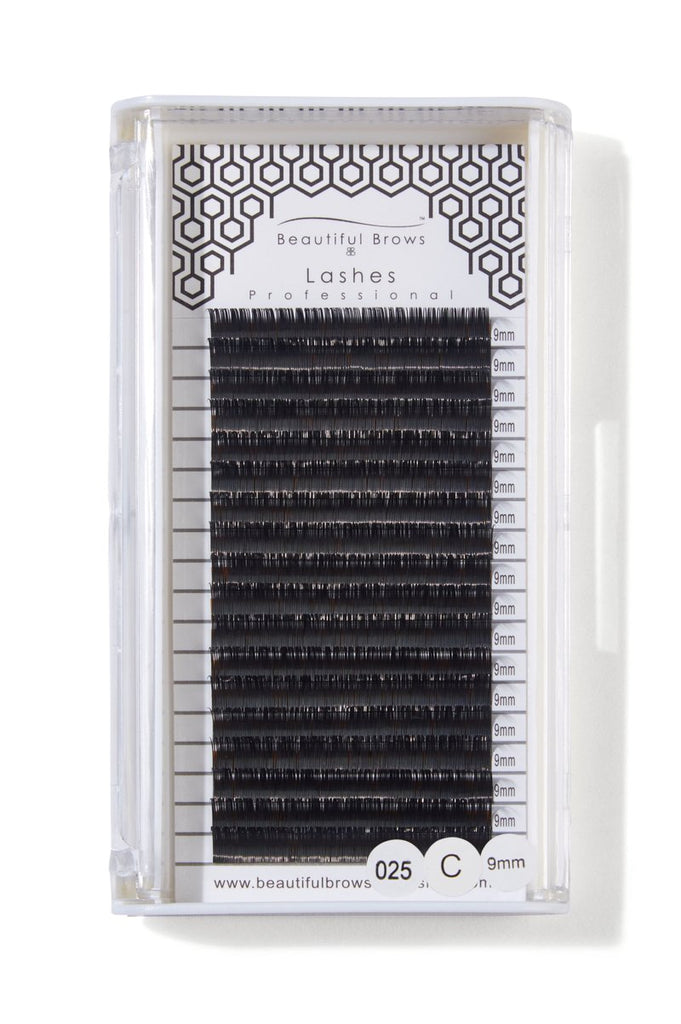 Beautiful Brows Silk Lashes Mixed Tray - C Curl - 003