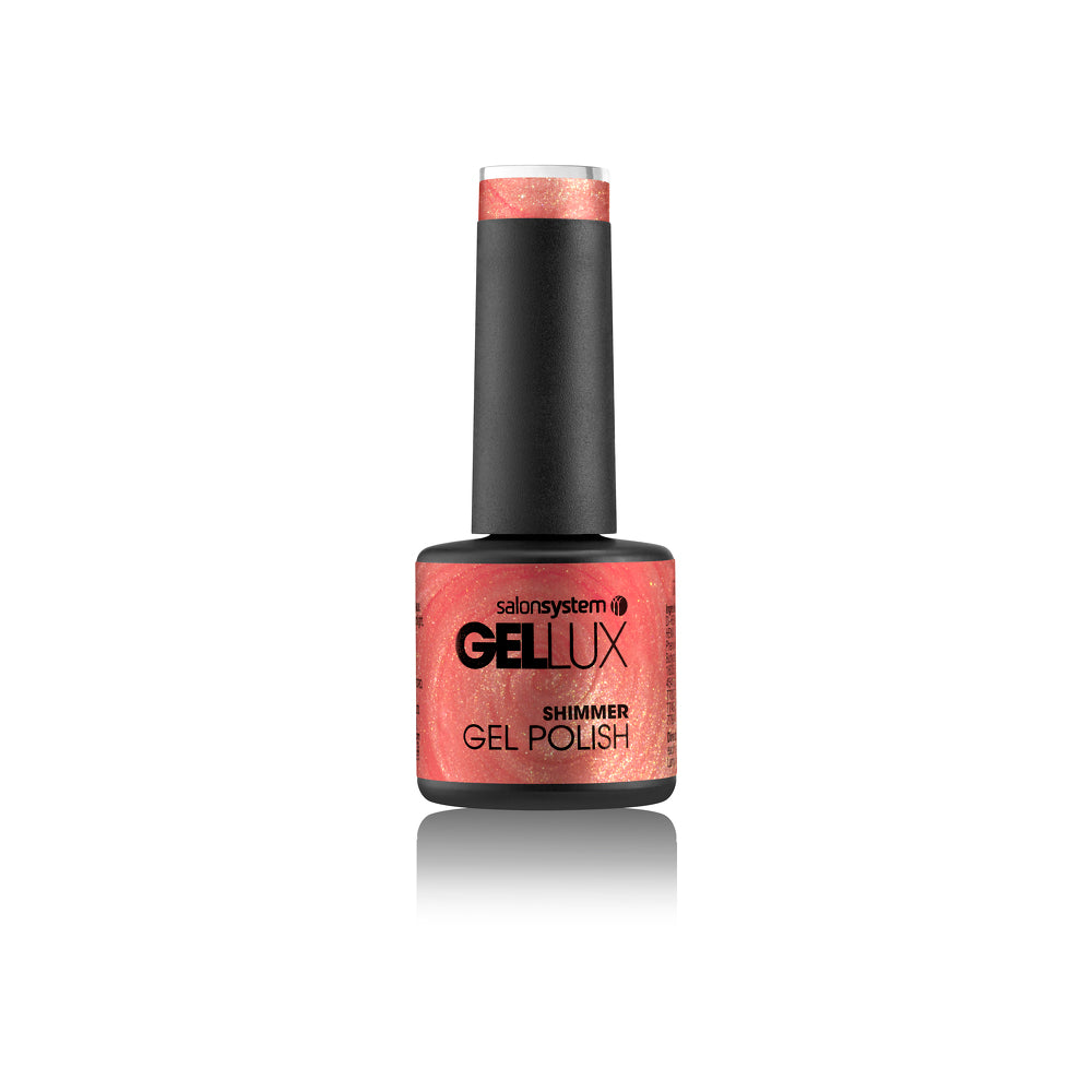 Salon System Gellux mini 8ml- Sunset Shimmer (shimmer)
