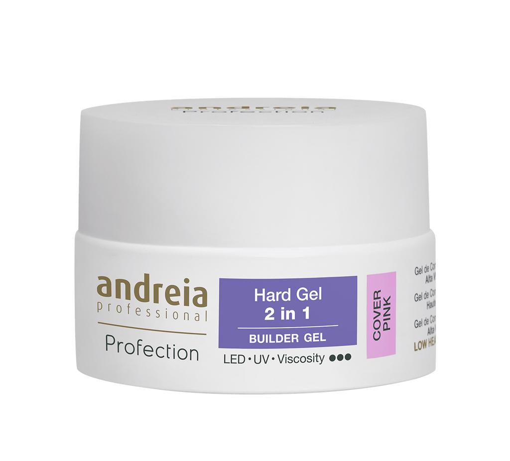 Andreia HARD GEL 2 IN 1 COVER PINK 22g