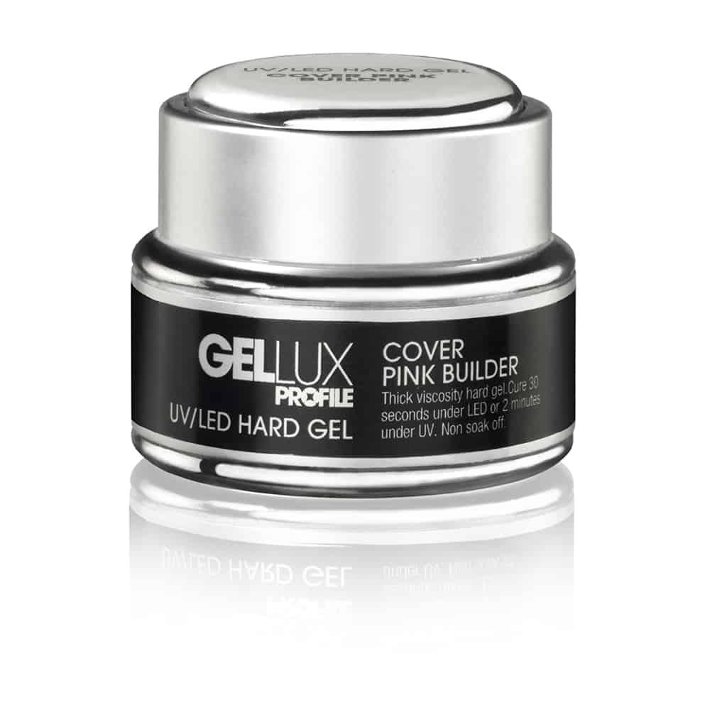 Salon System - Gellux UV/LED Hard Gel Cover White Builder (15ml)