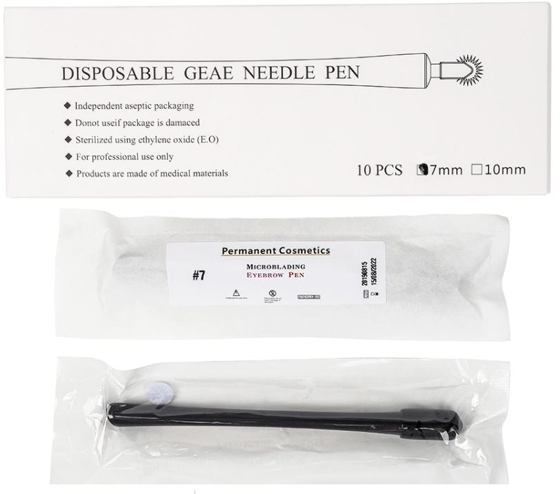 Sterile Microblade Pixel Shading Roller Handtool