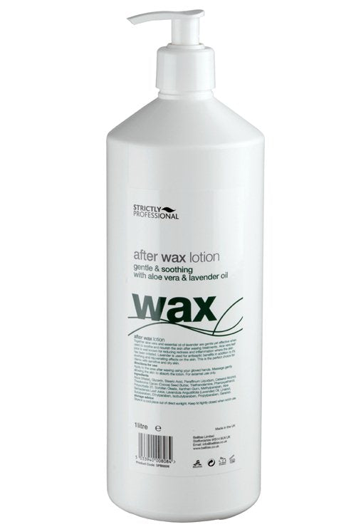 Strictly Professional After Wax Lotion with Aloe Vera & Lavender 1L