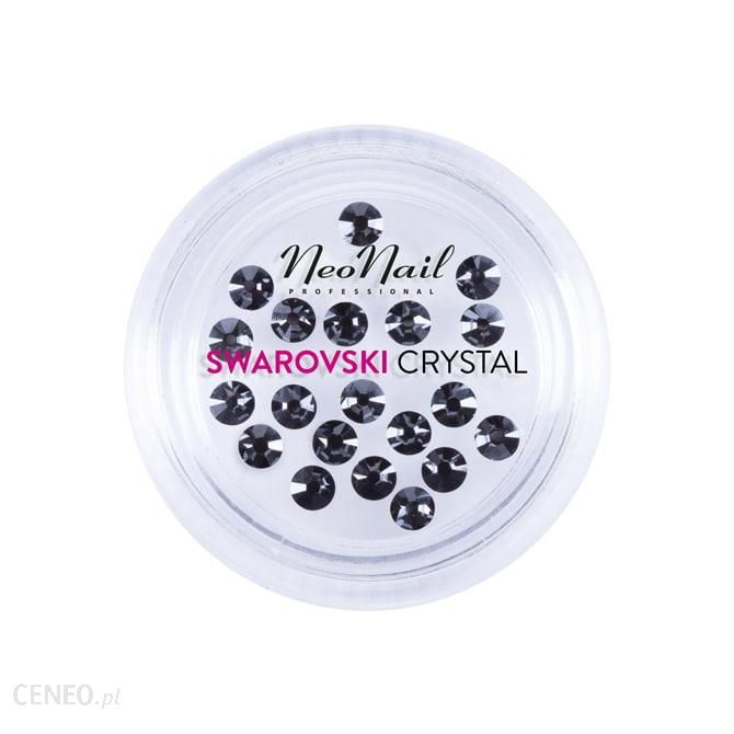 NeoNail Zircons Swarovski Nail Crystals - Jet Hematite - Pack of 20