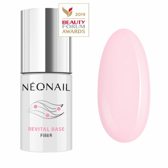 Neonail Revital Base Fiber 15ml- Rosy Blush