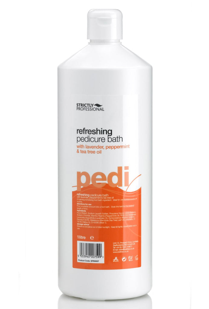 Strictly professional Refreshing Pedicure Bath 1LTR