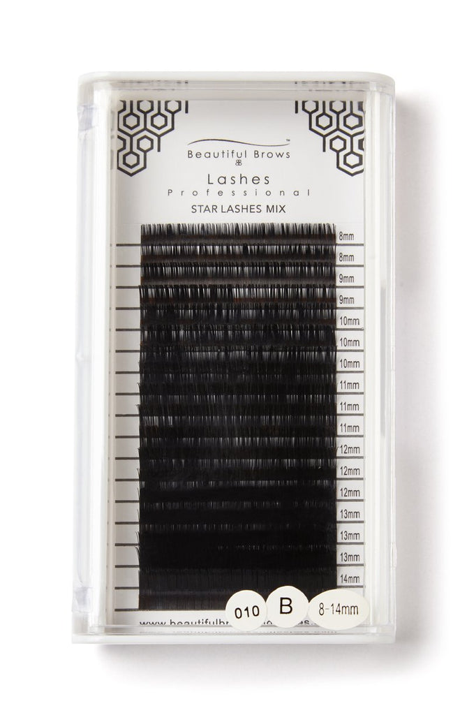 Beautiful Brows Star Lashes - C Curl - 010mm