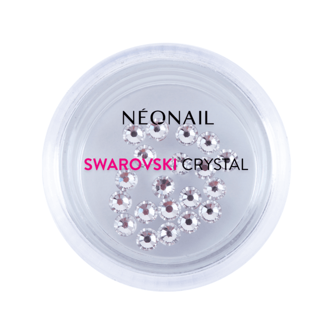 NeoNail Zircons Swarovski Nail Crystals - Clear Crystal - Pack of 20